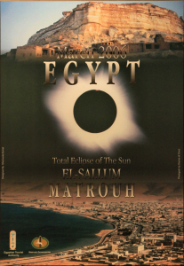 Egypt 2006 eclipse poster