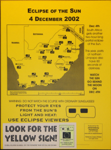 SouthAfrica eclipse poster