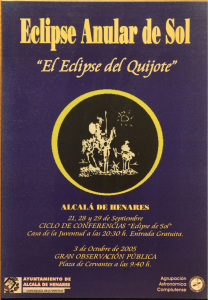 Spain eclipse poster 2005