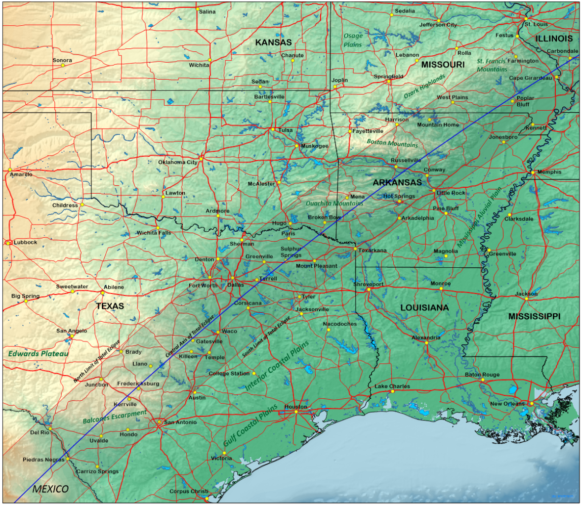 Total Solar Eclipse April 8, 2024 Eclipsophile