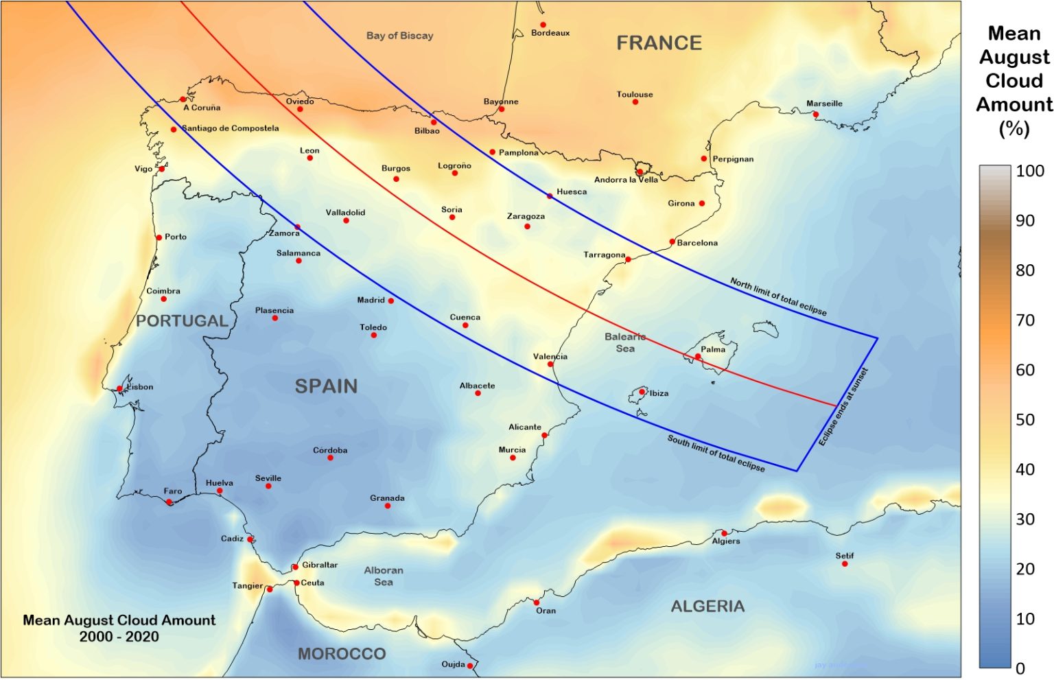 Total solar eclipse 2026 august 12 eclipsophile