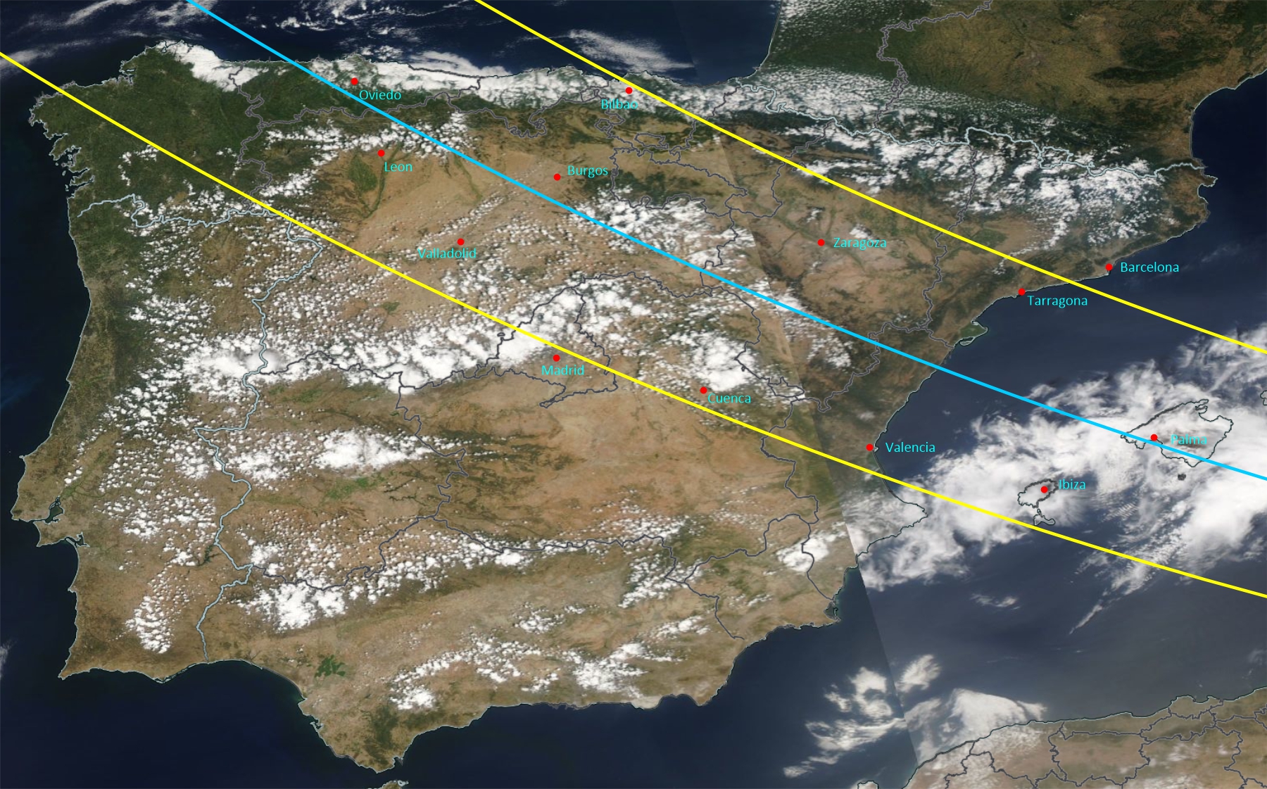 Eclipse Total en España y Europa